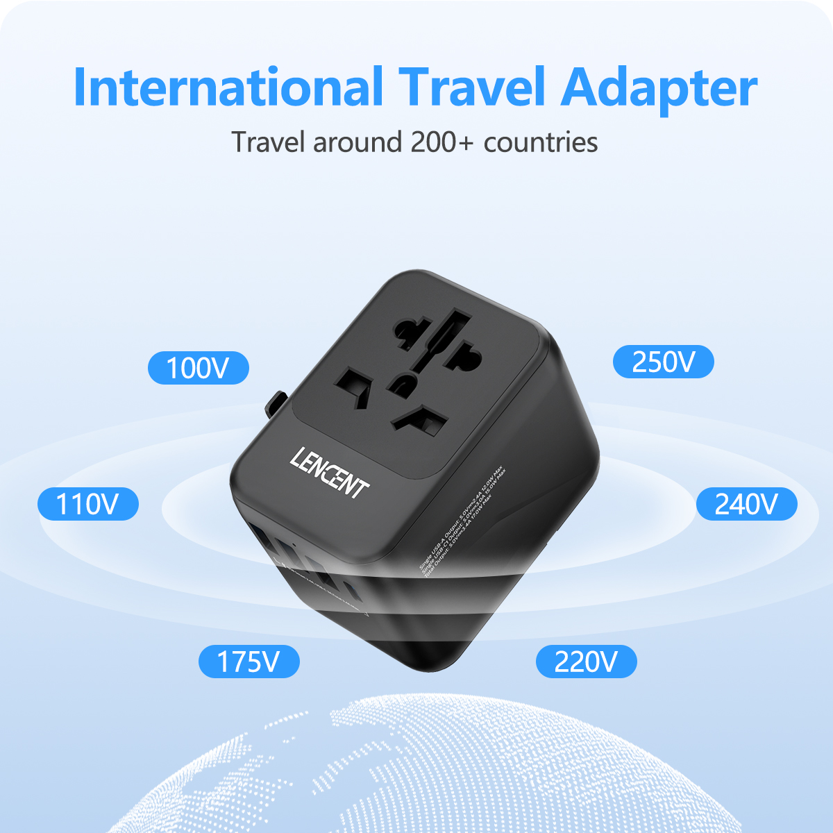 All-In-One Universal Travel Adapter