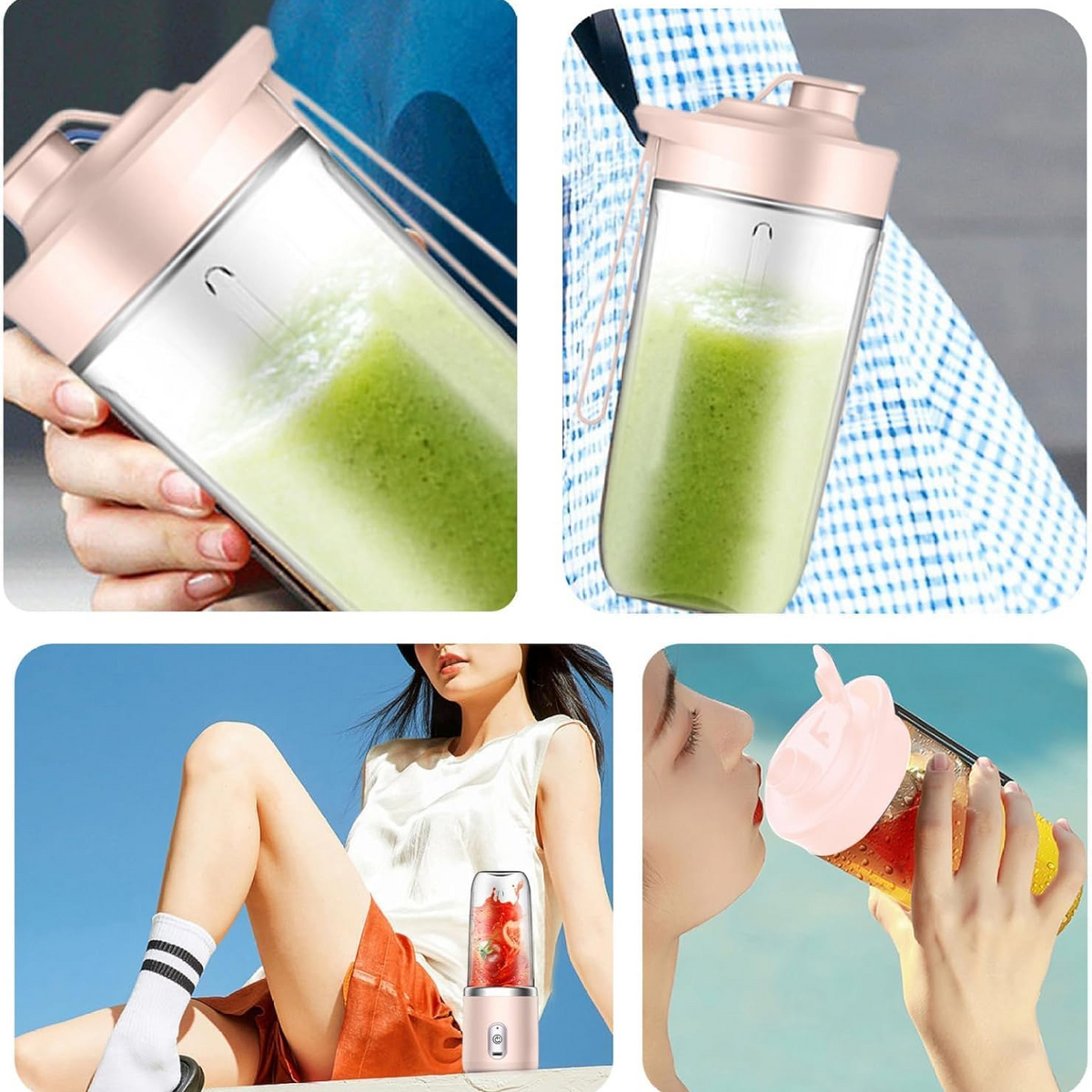 Portable Electric Juicer Blender