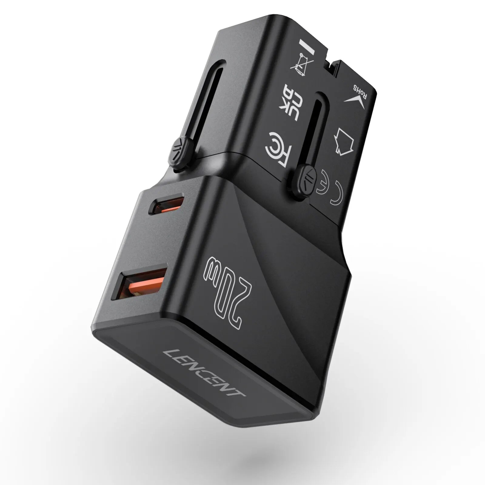 Compact Universal Travel Adapter