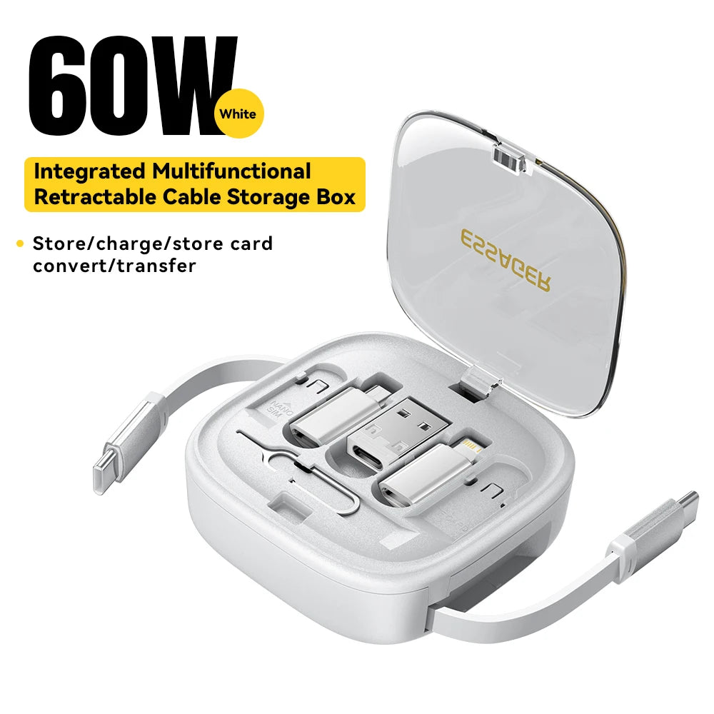 Travel Multi Charging Cable Box