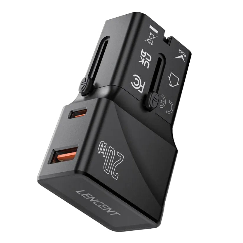 Compact Universal Travel Adapter