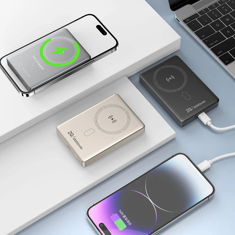 Magnetic Wireless Power Bank